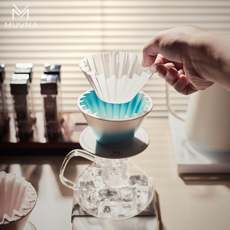 Coffee Equipment Cleaner - MUVNA Natuurlijk Papierfilter voor Pour Over