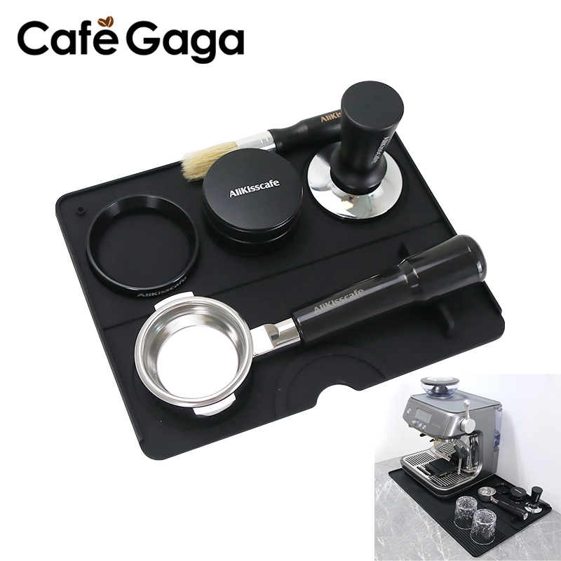 Equipment Of Coffee Machine - Koffie Tamper Mat Espresso Filterhouder Station