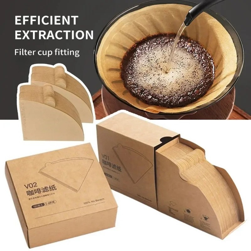 Coffee Equipment Cleaner - Houtpulp 02 Cone Filter Pour Over