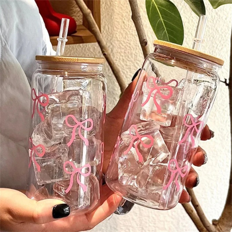 1 stuk schattig glazen beker m - Bean Hopper Lid recensie en prijs