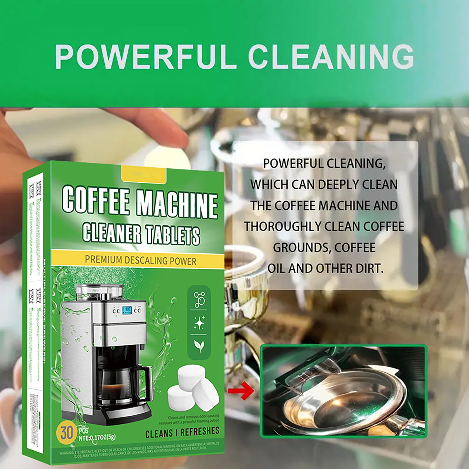Reinigingstablet voor koffieze - Coffee Equipment Cleaner recensie en prijs