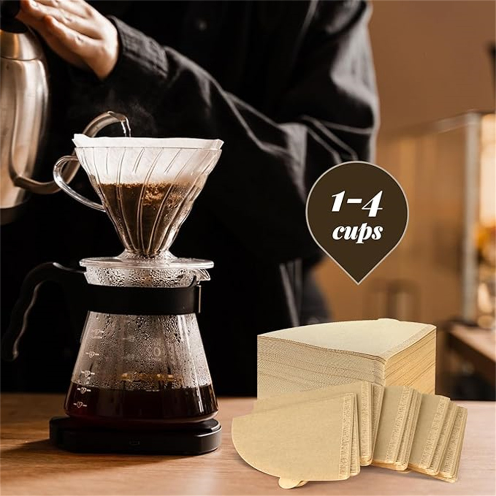 100 Stuks Koffiefilter Papier  - Coffee Equipment Cleaner recensie en prijs