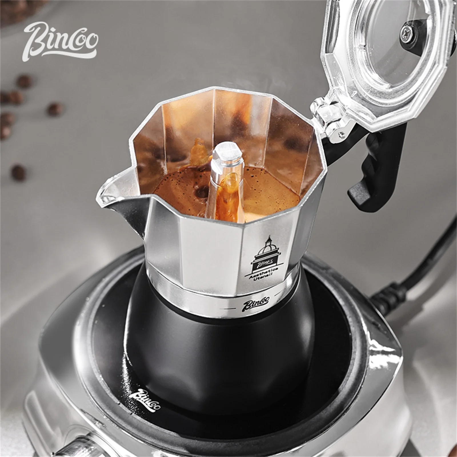 BINCOO Moka Pot met dubbele kl - Equipment Of Coffee Machine recensie en prijs