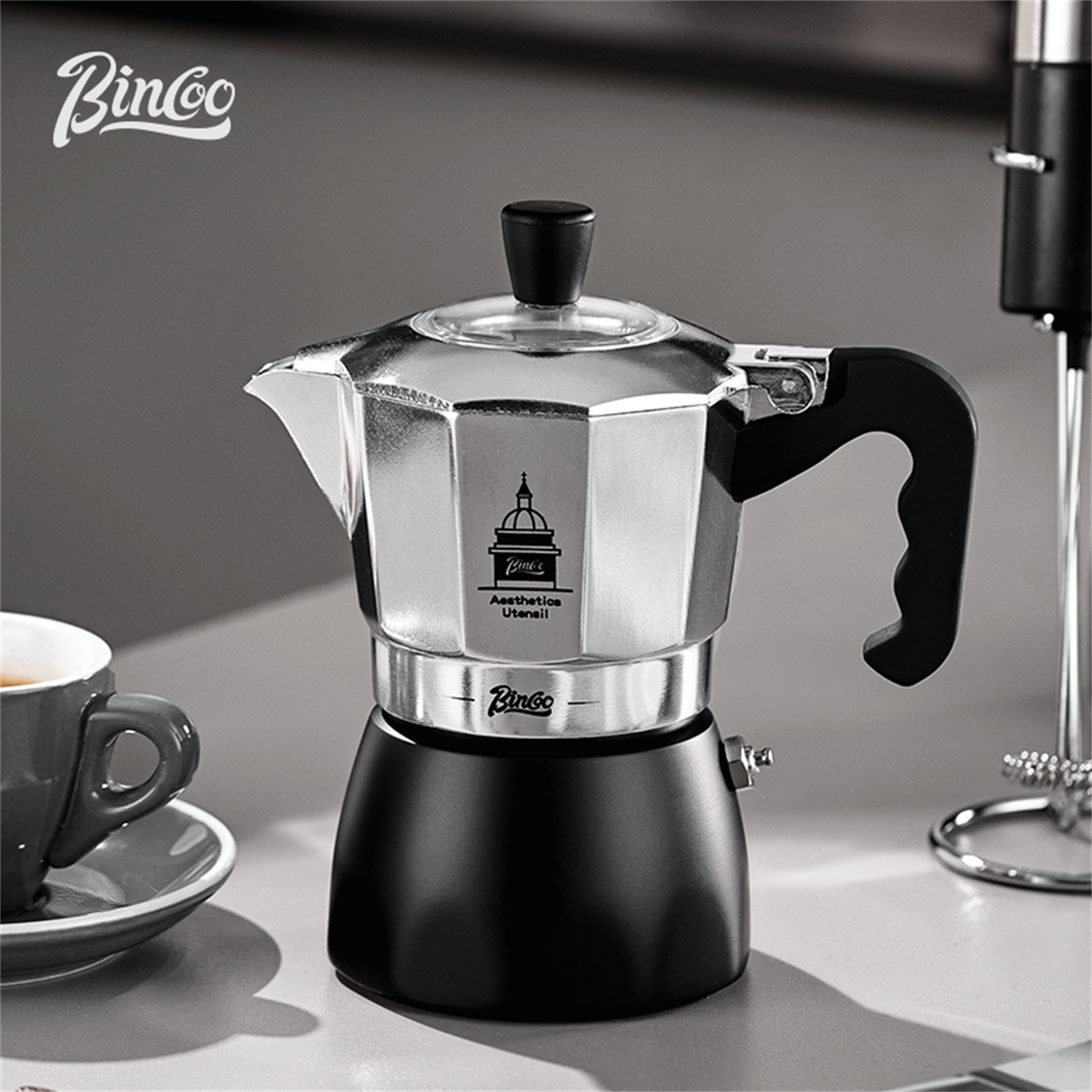 BINCOO Moka Pot met dubbele kl - Equipment Of Coffee Machine recensie en prijs