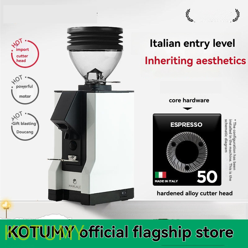 Koffiemolen 40MM Titanium Burr - Bean Hopper Lid recensie en prijs