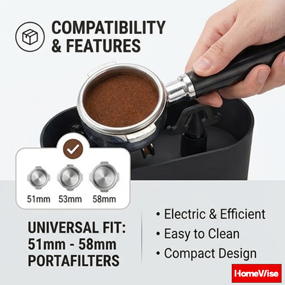 HomeWise CP-1 Elektrische Koff - Coffee Equipment Cleaner recensie en prijs