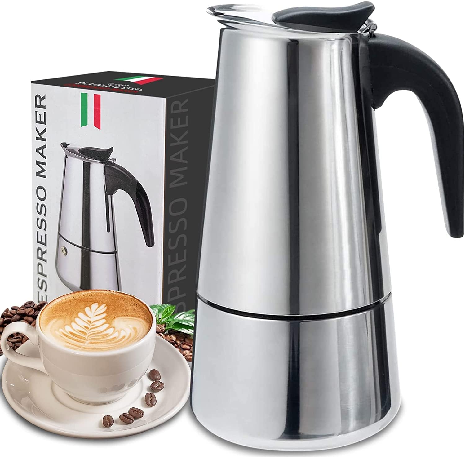 4/6/9 Cups Moka Pot Caffe Mach - Equipment Of Coffee Machine recensie en prijs