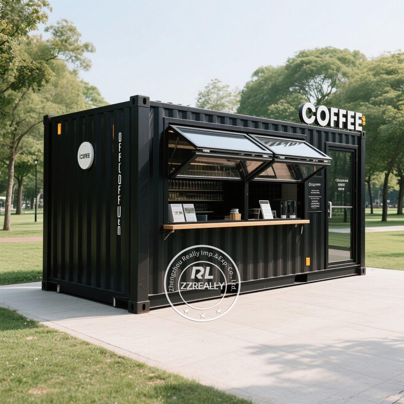 Container koffieshop met volle - Coffee Equipment Stores recensie en prijs