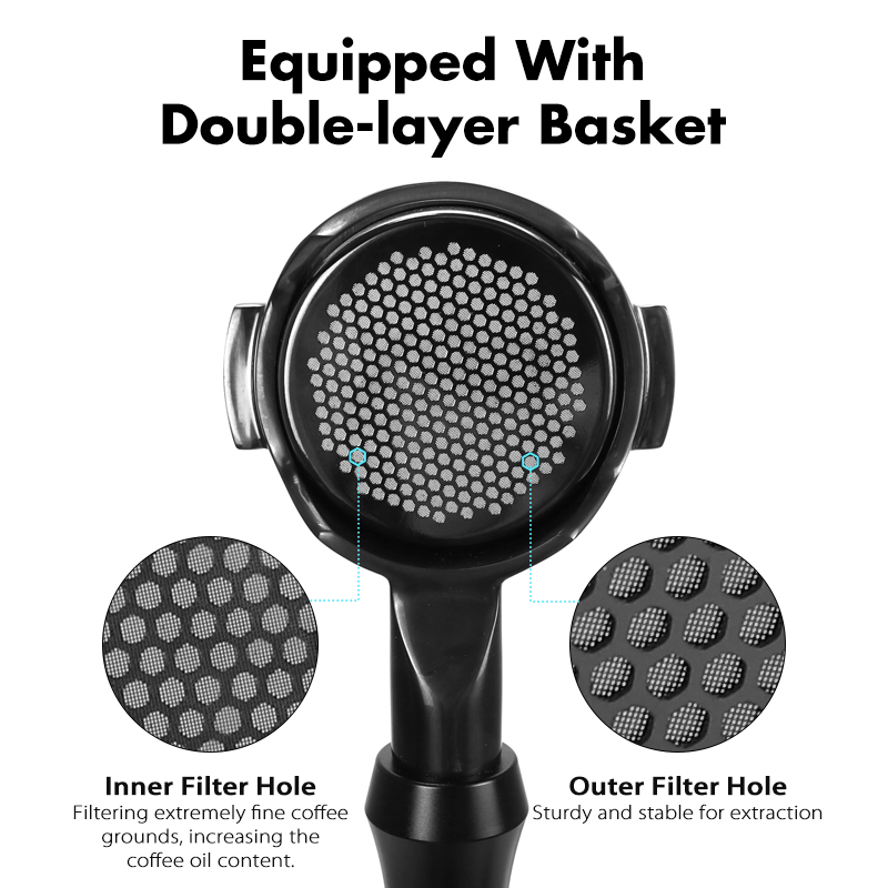 58MM Koffie Bodemloze Portafil - Equipment Of Coffee Machine recensie en prijs